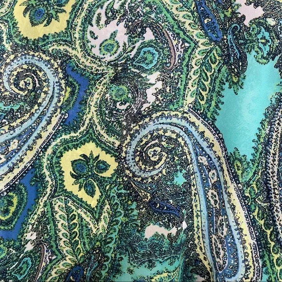 MSK sleeveless paisley print dress - Picture 5 of 9